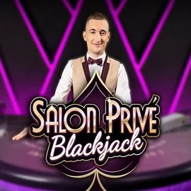 Blackjack Salon Privé logo by Ezugi at Herospin Casino