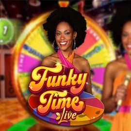 Funky Time game by Evolution – logo hosted on Herospin Casino