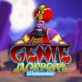 Genie Jackpots Wishmaker logo by Blueprint Gaming at Herospin CasinoGenie Jackpots Wishmaker