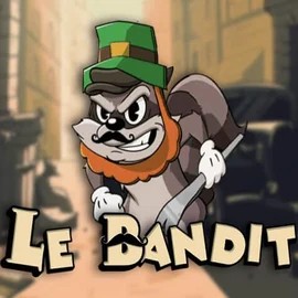 Le Bandit slot logo by Hacksaw Gaming at Herospin CasinoLe Bandit