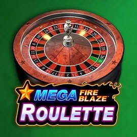 Mega Fire Blaze Roulette logo by Playtech Herospin Casino