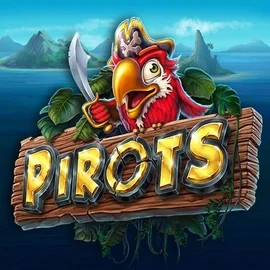 Logo of Pirots from ELK Studios at Herospin Casino
