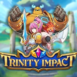 Trinity Impact slot logo by Play'n GO at Herospin Casino
